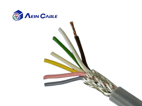 Aein bei ke ® drag chain flex cable 1802 Highly flexible and bend-resistant shielded drag chain cable