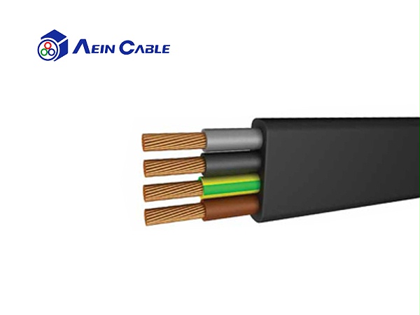 H05V3V3H6-F CE Certified Vold Resistant Flat Cable